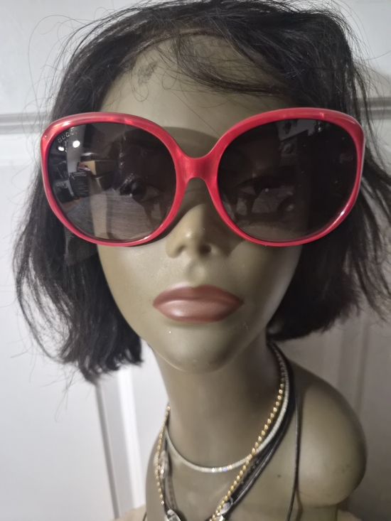 Gucci Women\'s Pink Oversized Sunglasses main image 11